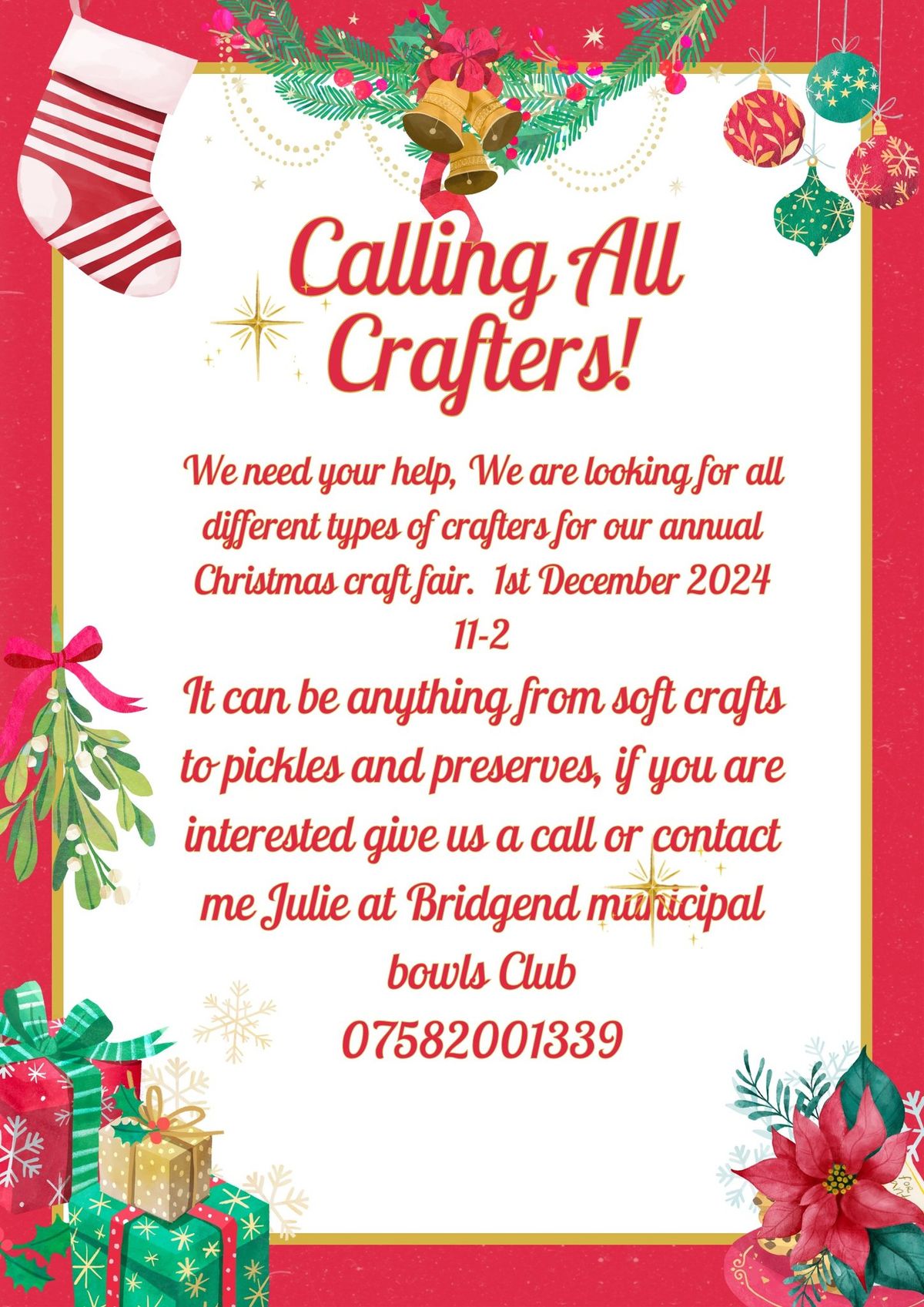 Christmas craft fair