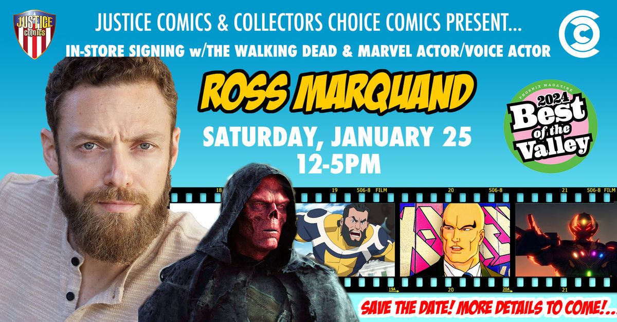 In-Store Signing w\/Actor Ross Marquand