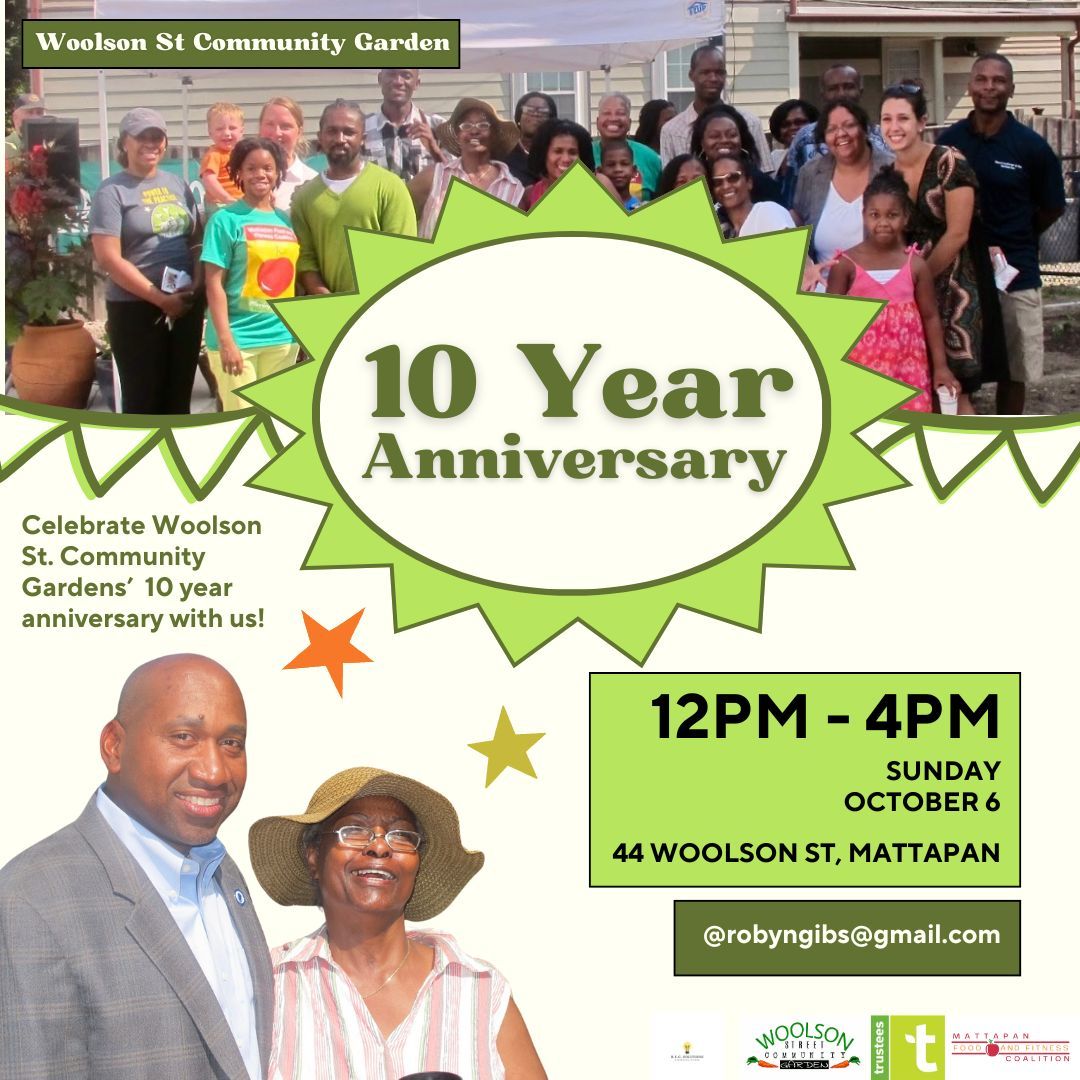 Woolson Garden 10-Year Anniversary Block Party