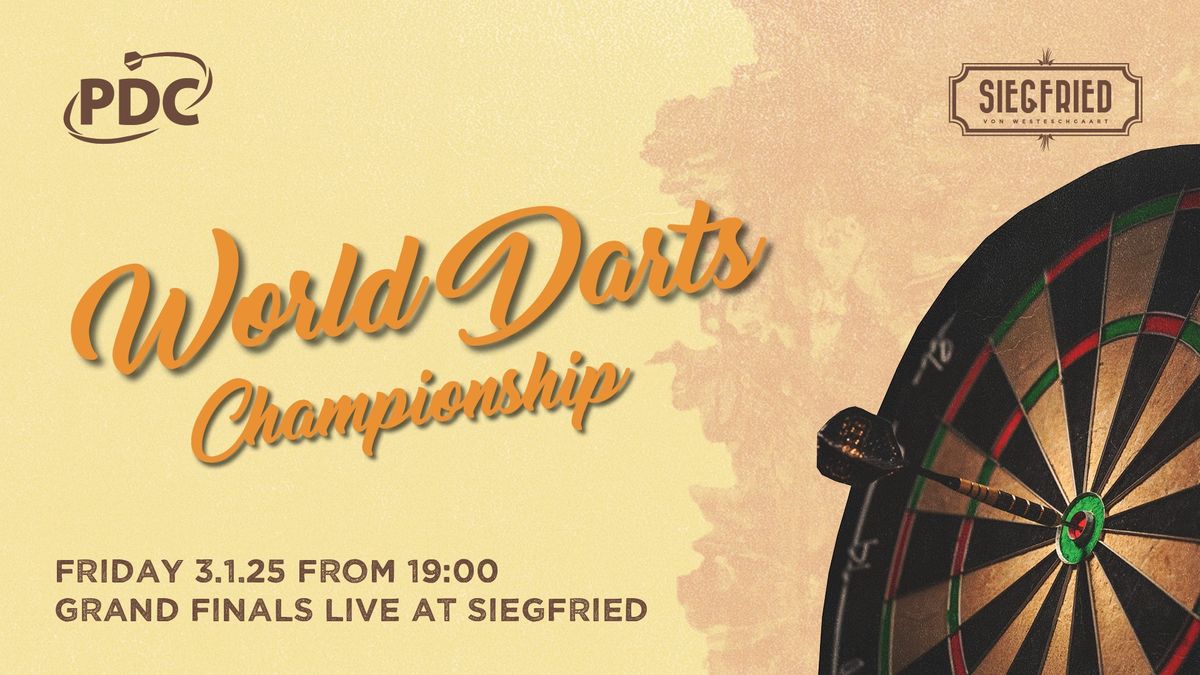 World Darts Championship \ud83c\udfaf Live at Siegfried