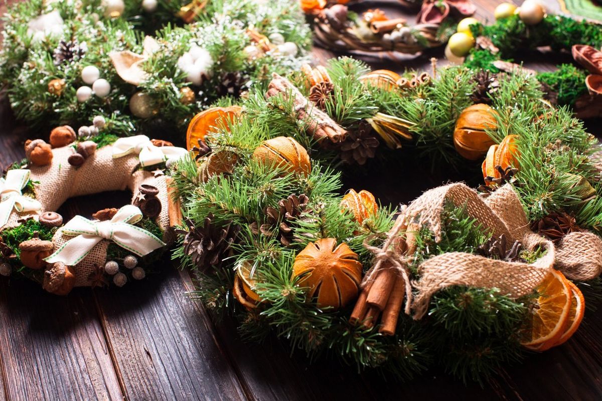 Christmas Wreath Making Workshop - Afternoon Session with Festive Refreshments!