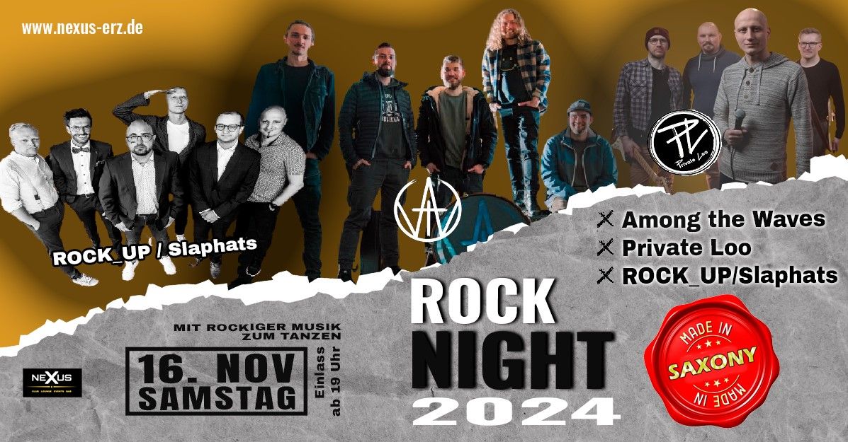 ROCK NIGHT I Made in Saxony