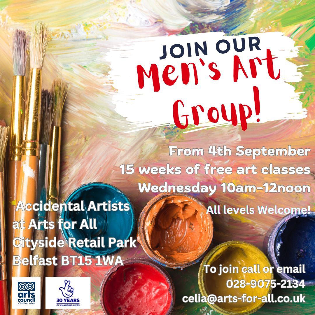 Men\u2019s Art Group- Accidental Artists