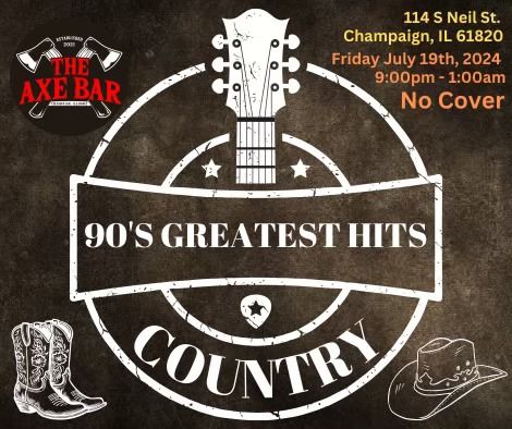 90s Country Night @ The Axe Bar 