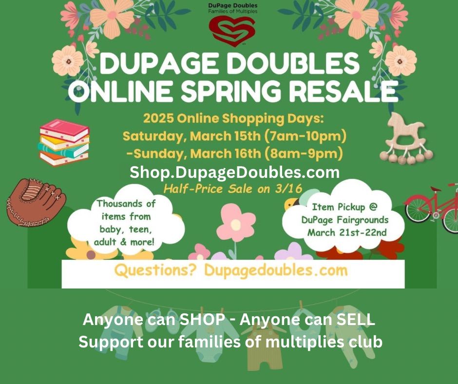 DuPage Doubles Online Spring Resale