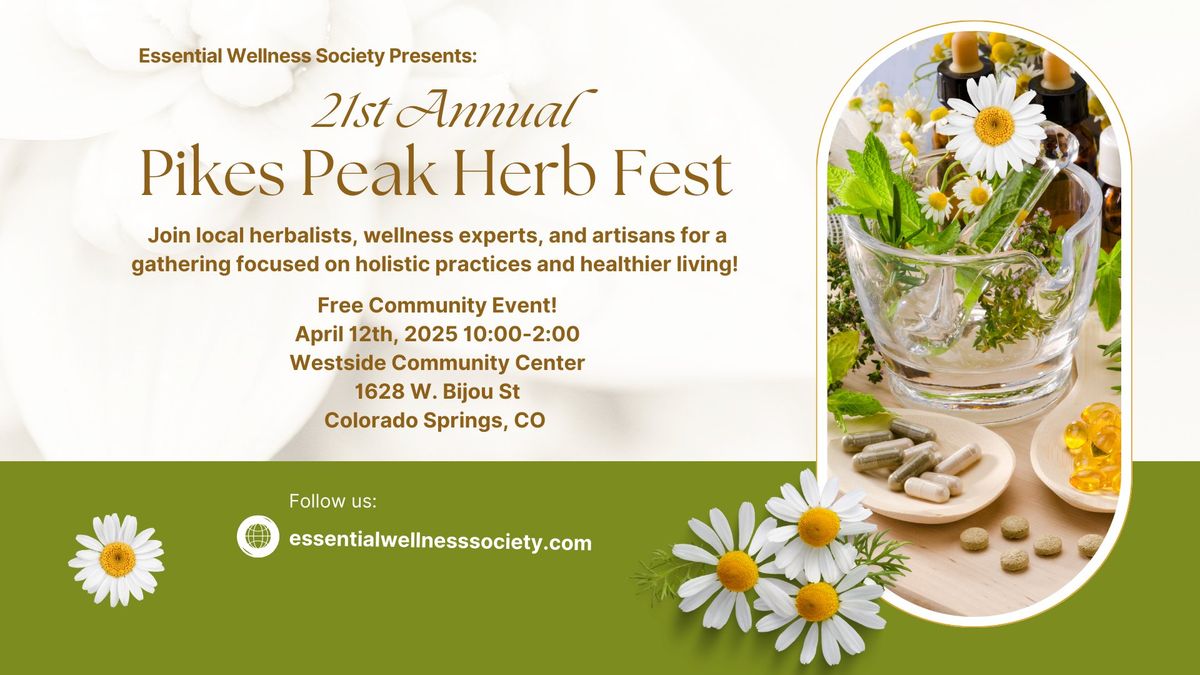 Pikes Peak Herb Fest- 21st Annual Event