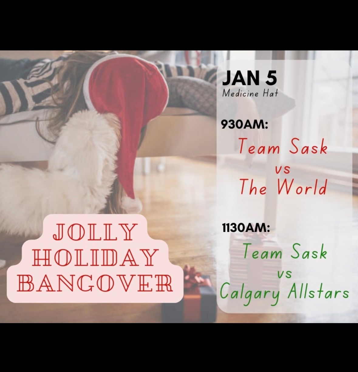 Jolly Holiday Bangover Roller Derby