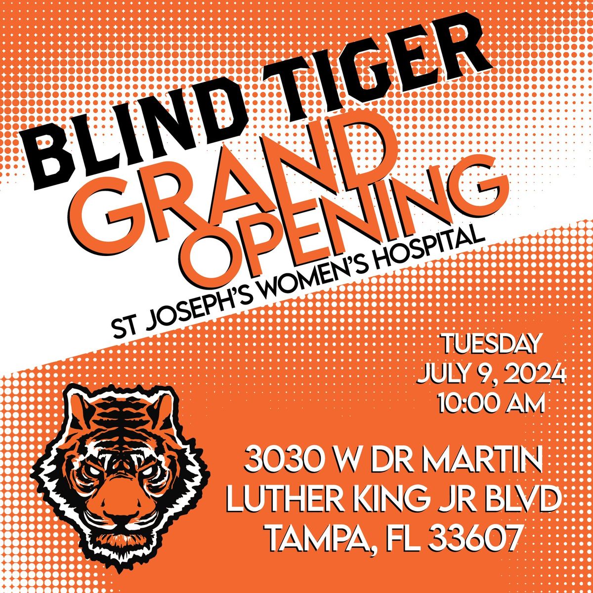 Blind Tiger St Joseph's Women's Hospital Grand Opening