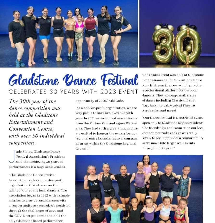 2025 Gladstone Restricted Dance Festival