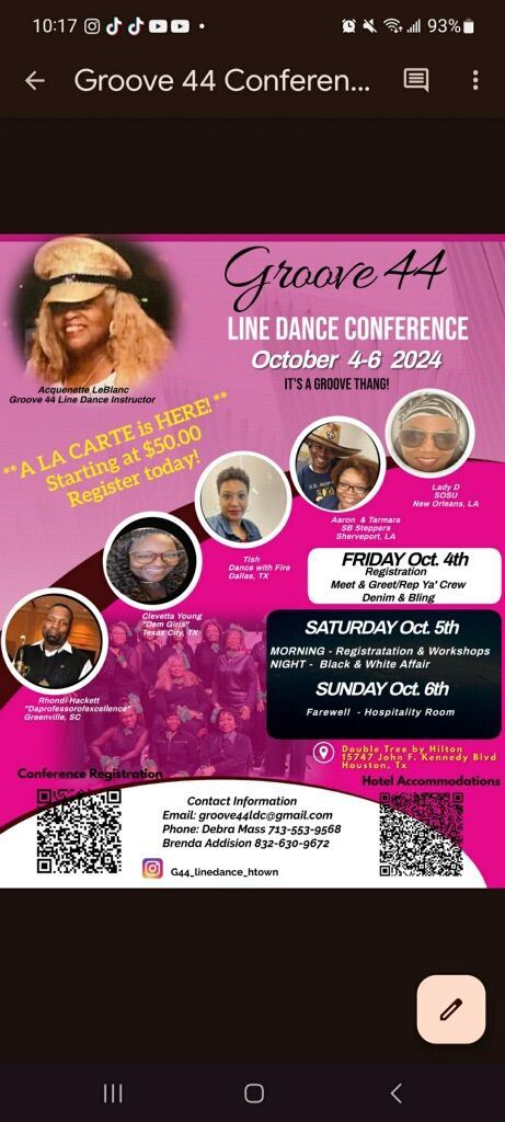 It\u2019s A Groove Thang - Line Dance Conference 