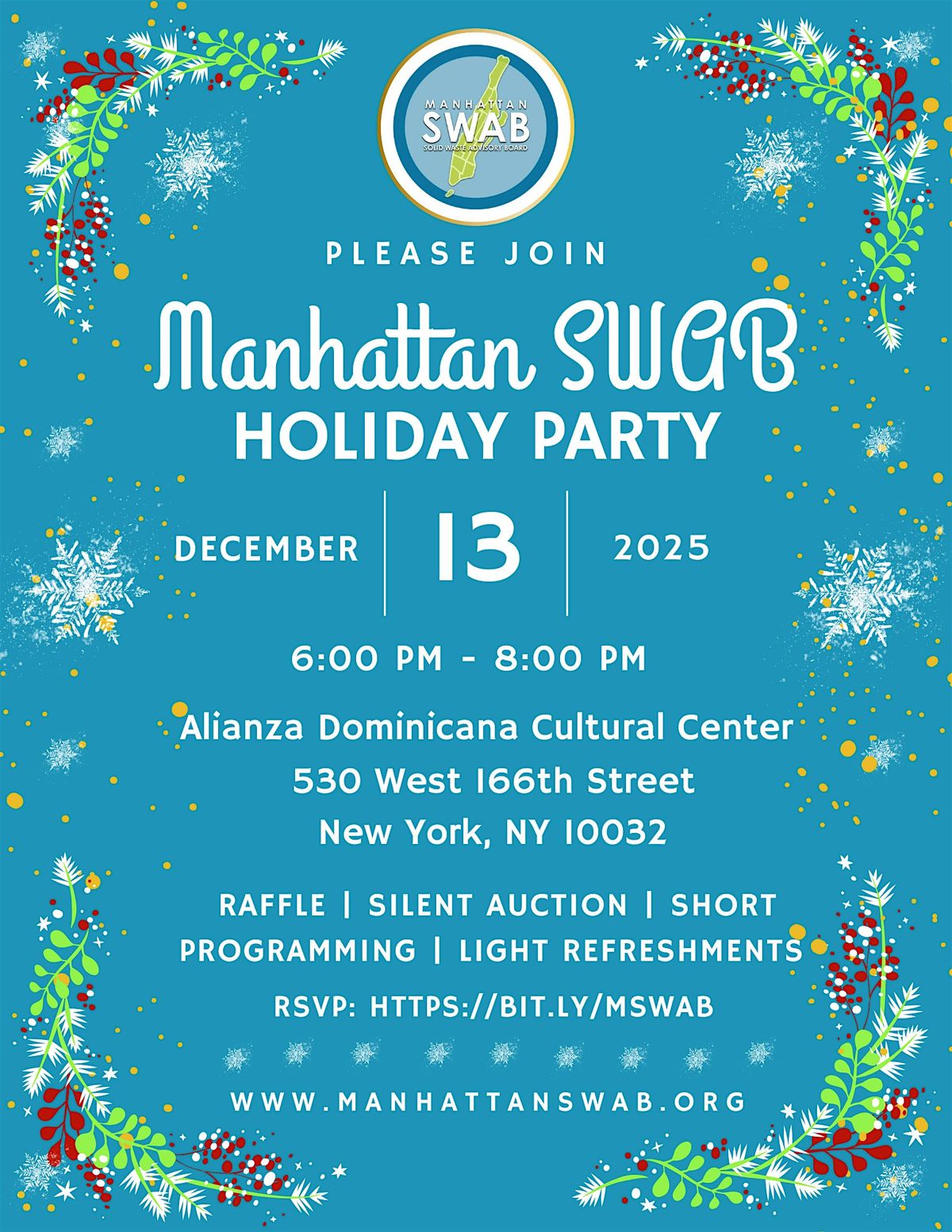 Manhattan SWAB Holiday Party