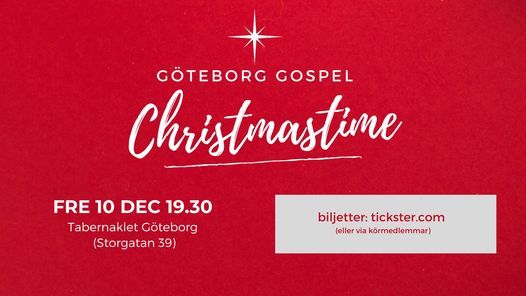 Christmastime - Julkonsert med G\u00f6teborg Gospel