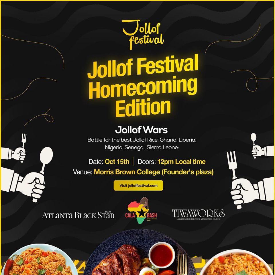 Jollof Festival Atlanta , 643 Martin Luther King Jr Dr NW, Atlanta, GA
