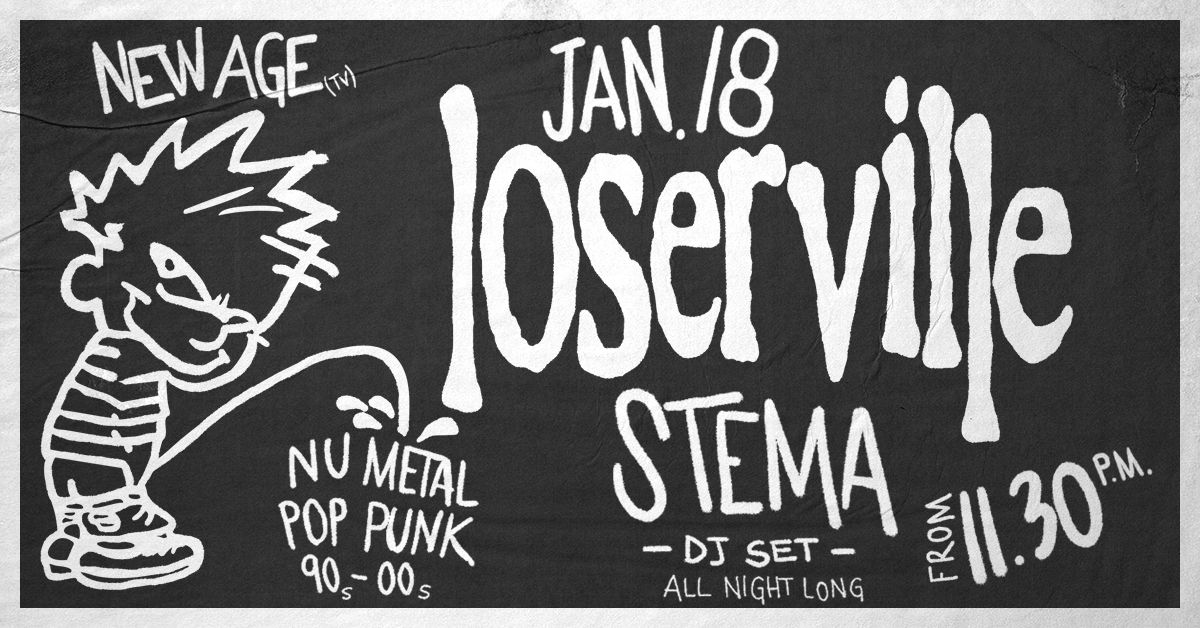 LOSERVILLE \/ Nu Metal & Pop Punk Party - INGRESSO GRATUITO - New Age, Roncade (TV) - 18.01.2025