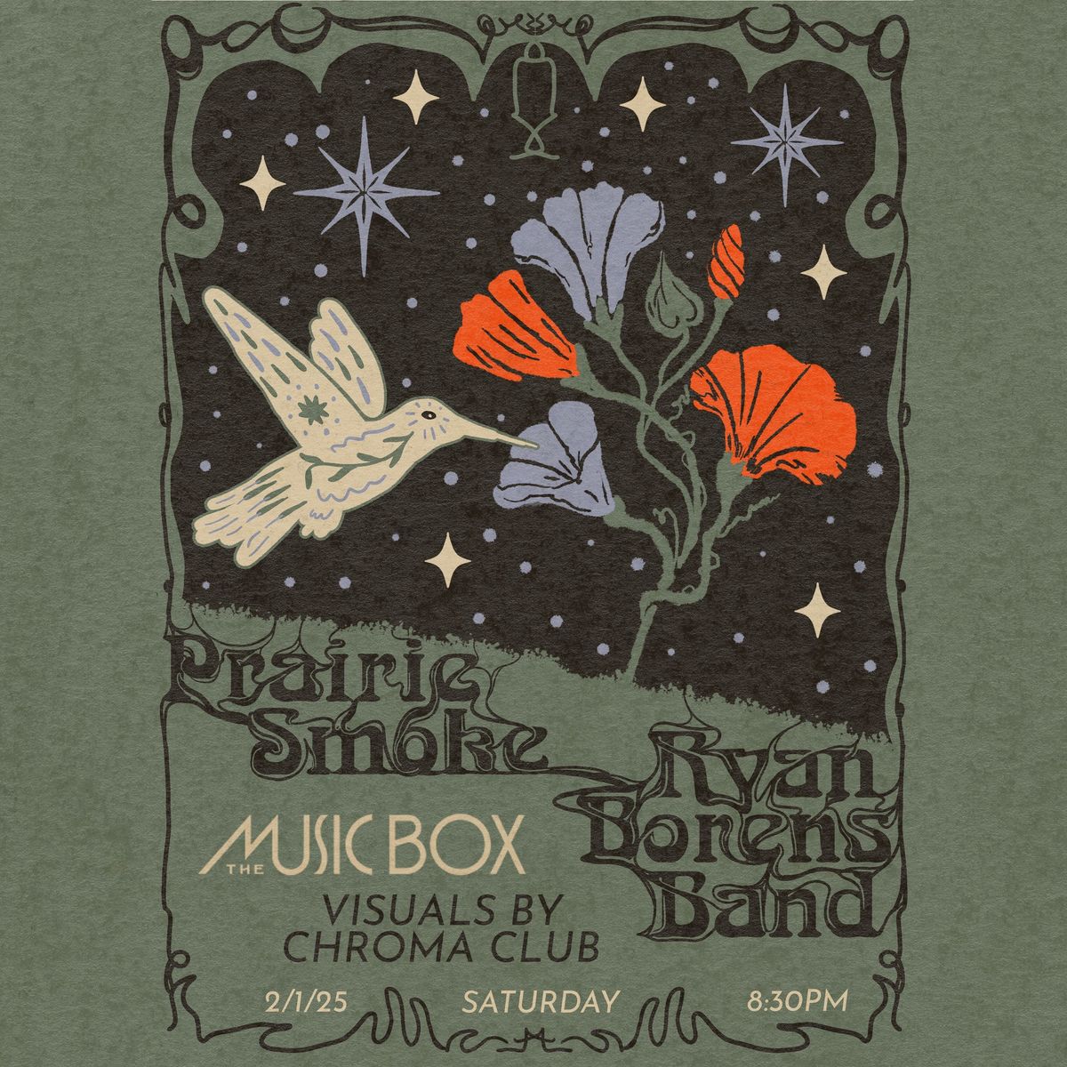 Prairie Smoke & Ryan Borens Band at The Music Box