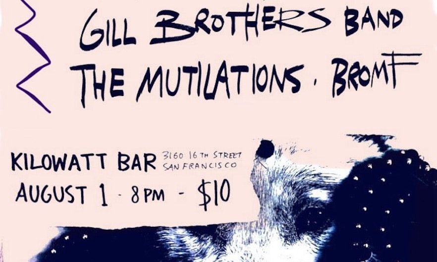 Chris Costalupes, Gill Brothers Band, The Mutilations and Bromf