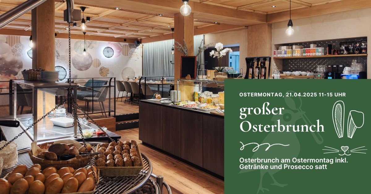 gro\u00dfer Osterbrunch am Ostermontag