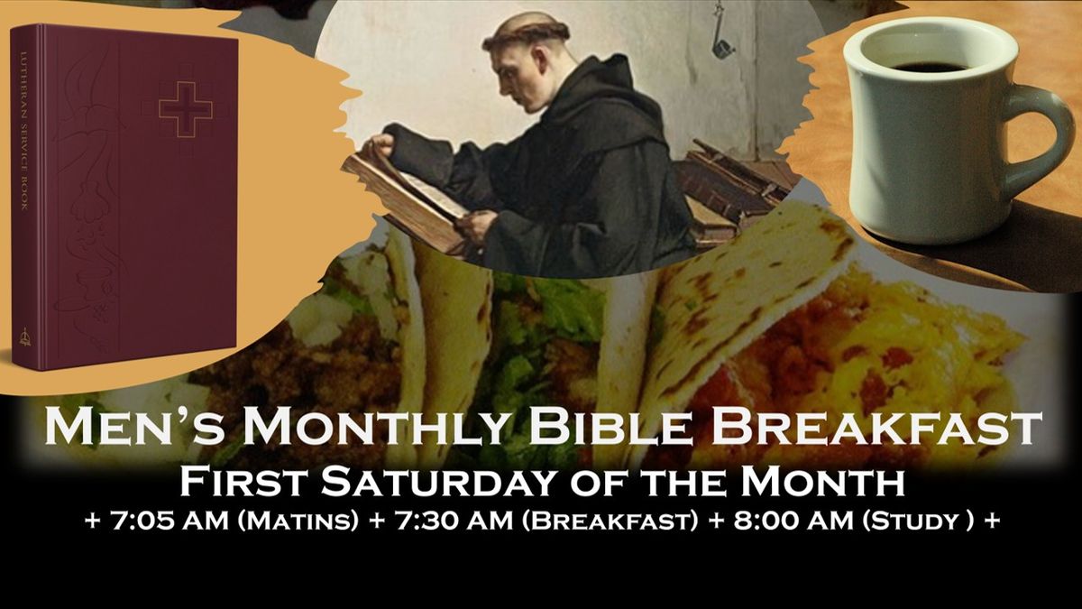 Men's Monthly Bible Breakfast