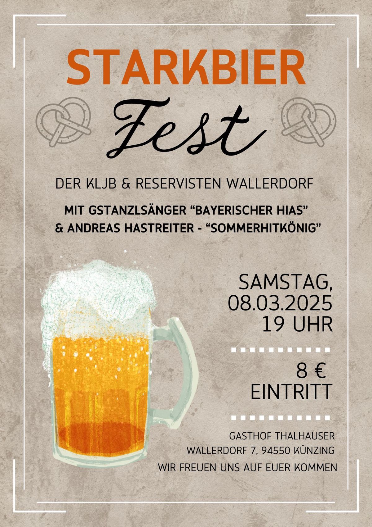 Starkbierfest Wallerdorf 