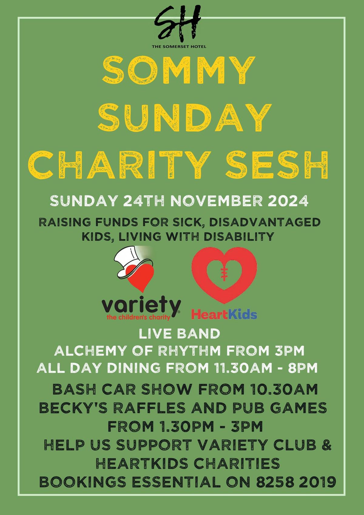 SOMMY SUNDAY CHARITY SESH 