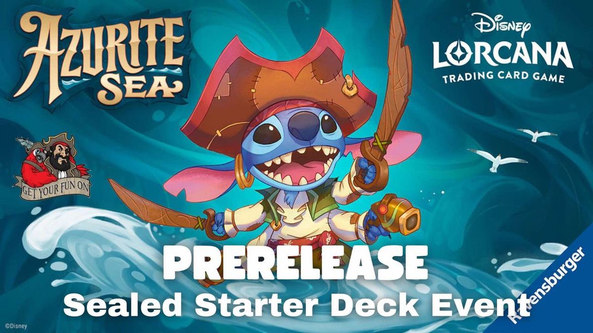 Lorcana Azurite Sea Prerelease Starter Deck Tournament