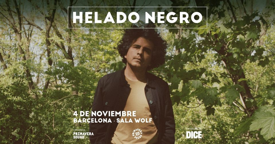 Helado Negro en Barcelona