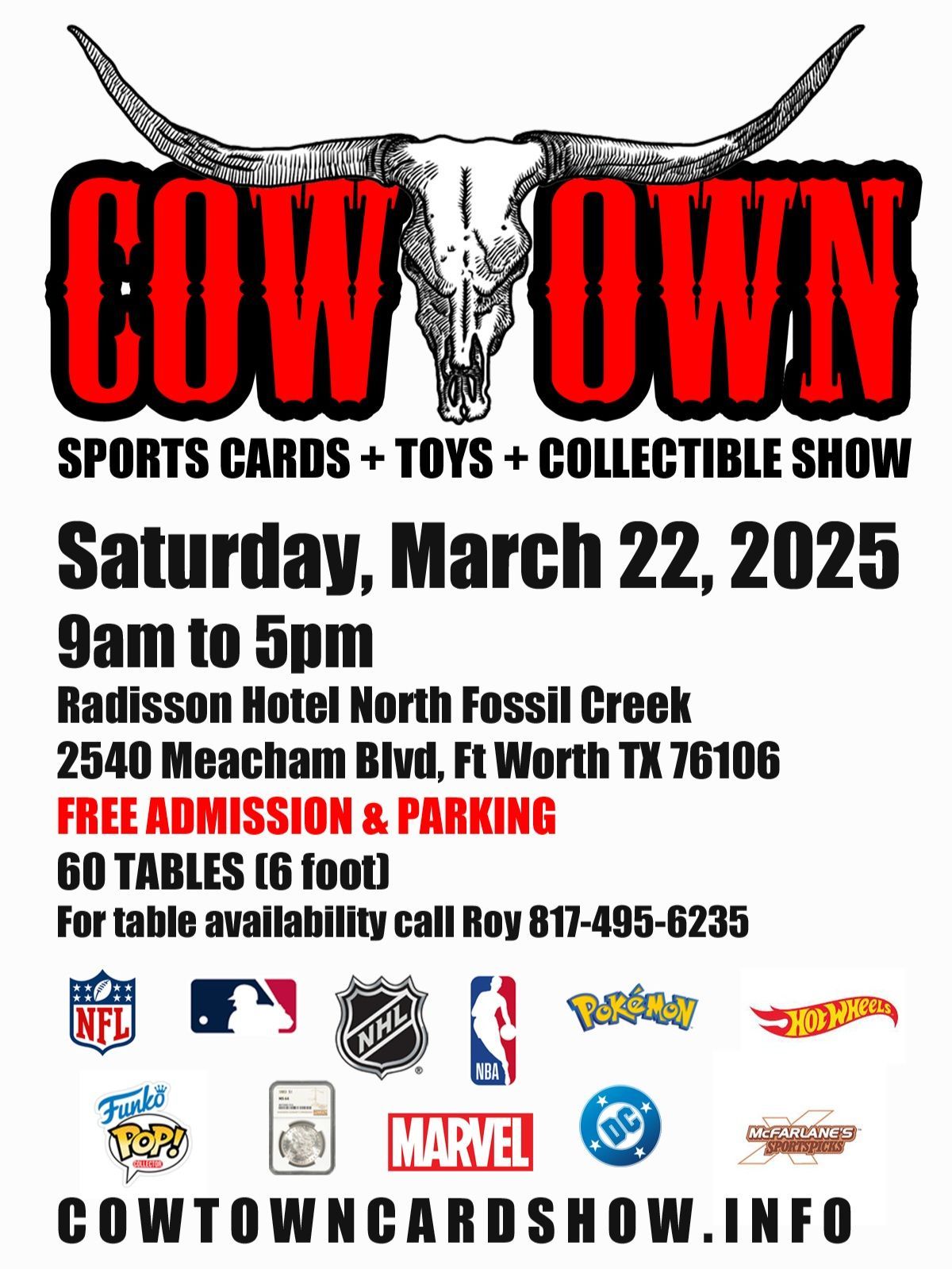 COWTOWN SPORT CARDS \u00d7 TOYS \u00d7 COLLECTIBLE SHOW