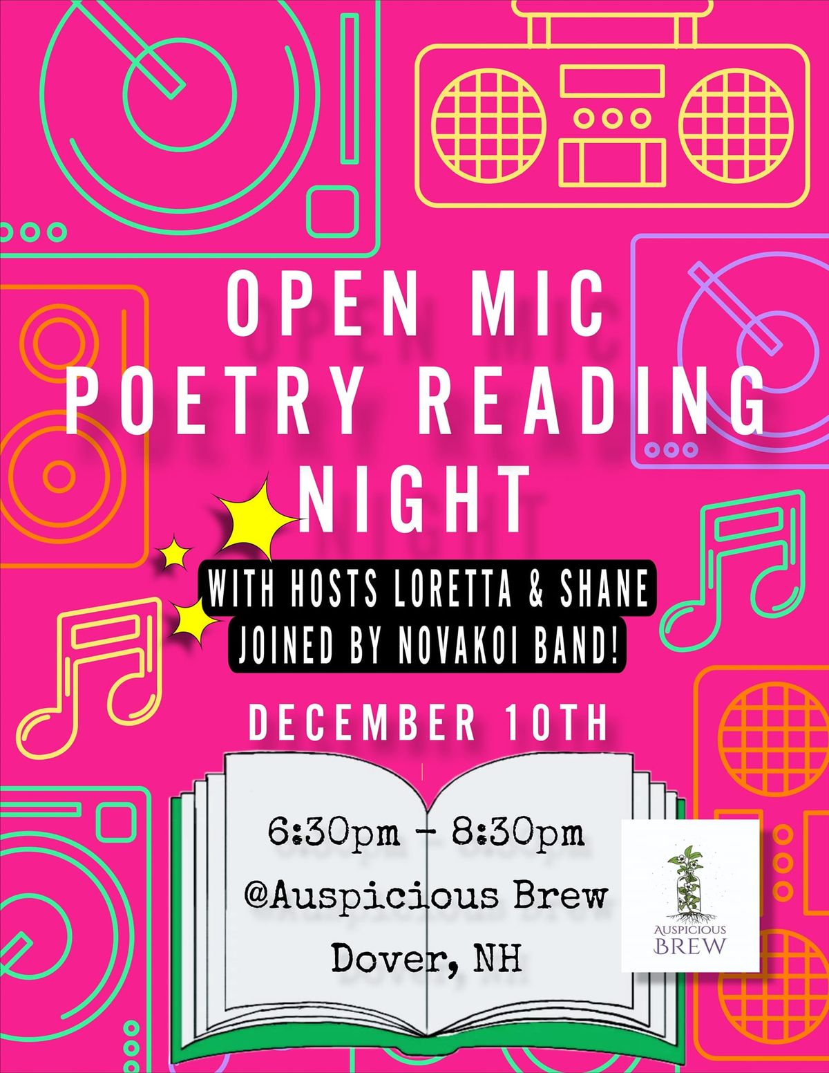 Open Mic Poetry Jam Night