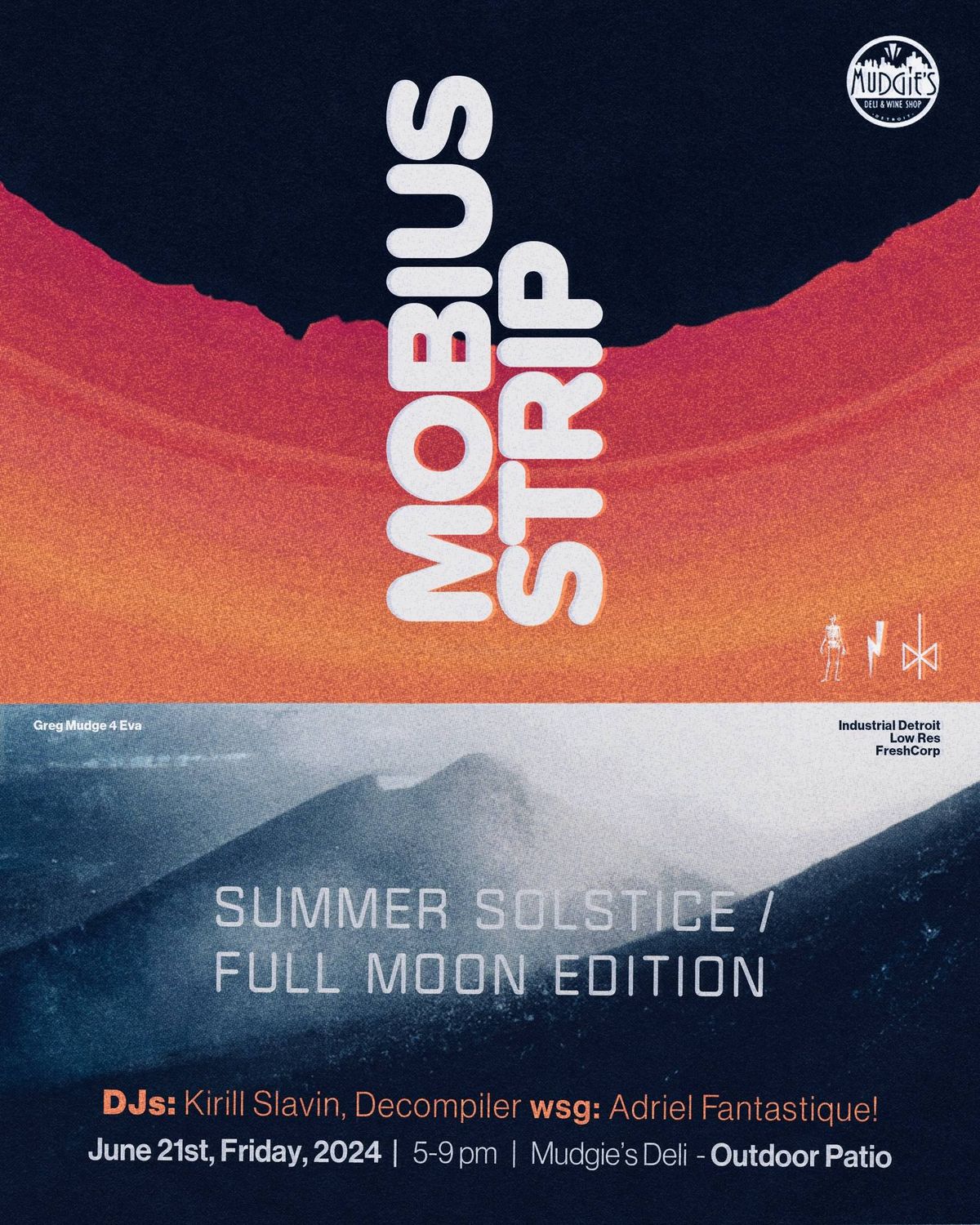 M\u00f6bius Strip - Summer Solstice\/Full Moon Edition wsg Adriel 