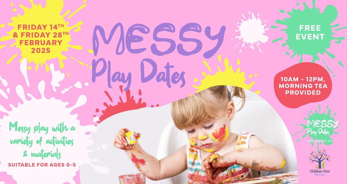 FREE Messy Play Dates Mitcham