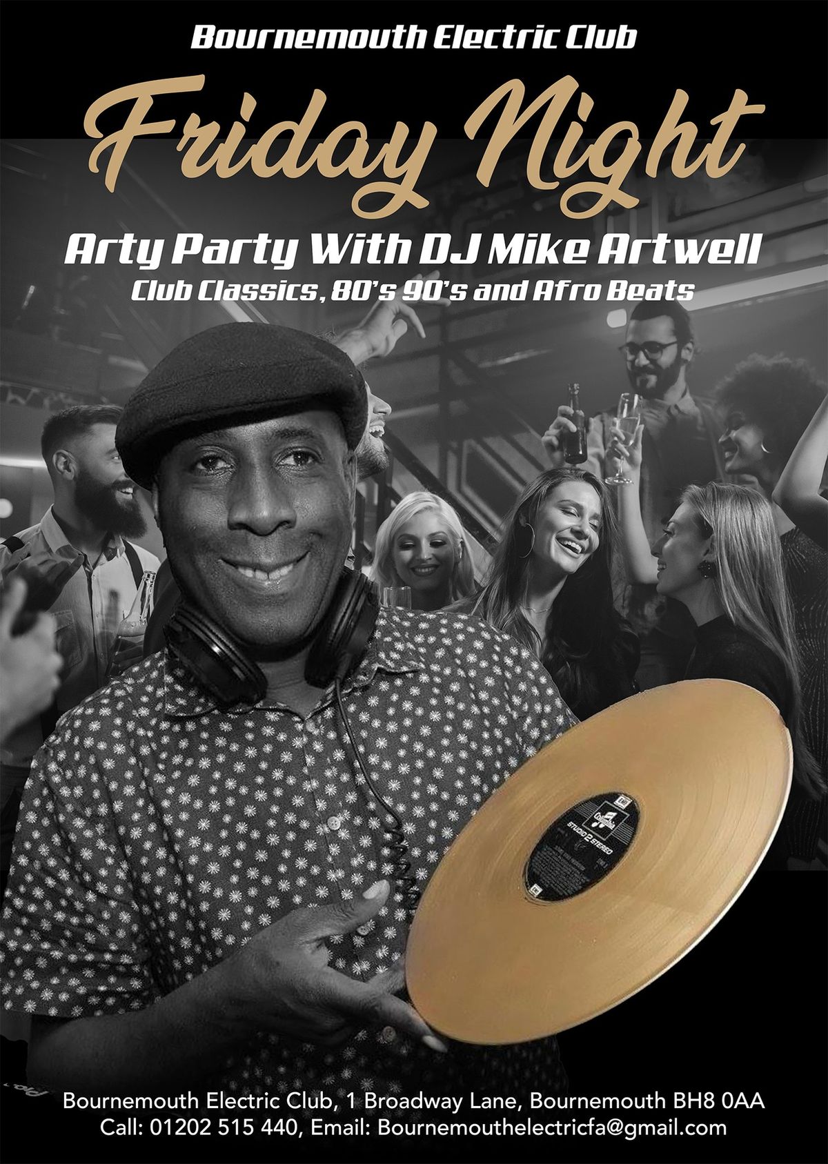 Friday Night Arty Party | Friday 7th February With DJ Mike Artwell