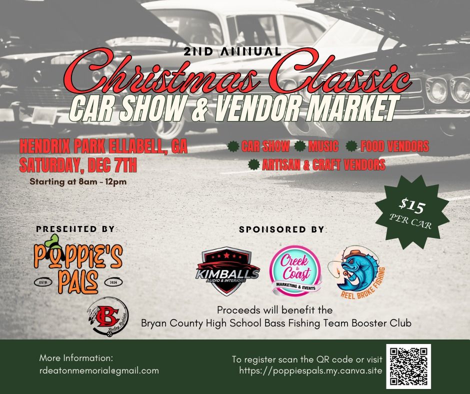 "Christmas Classic" Car Show & Vendor Market