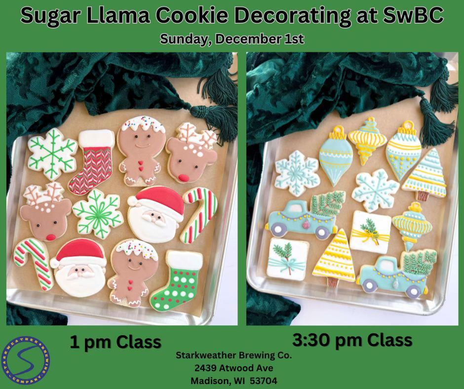 Holiday Cookie Decoration Experience - 1 & 3:30 pm