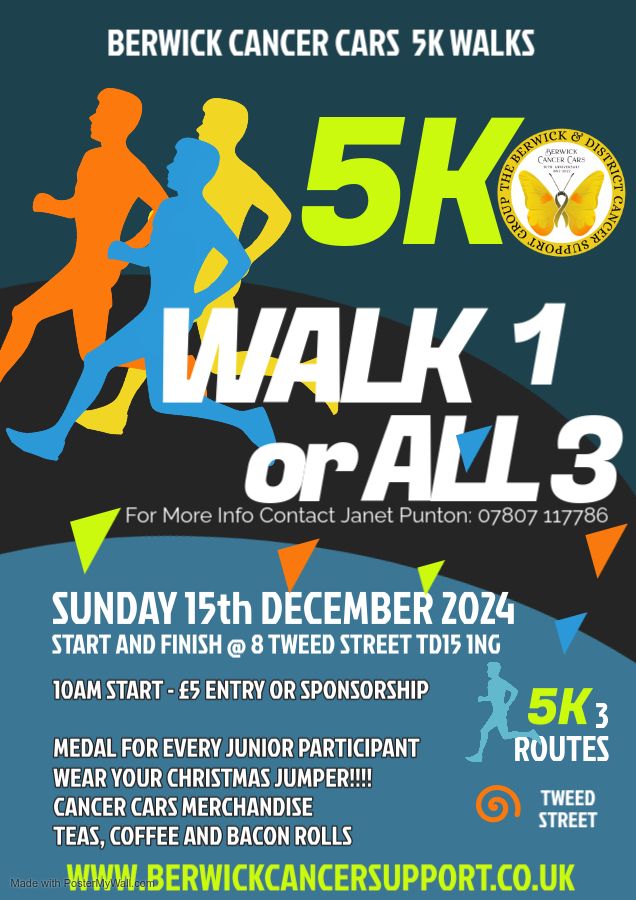 Christmas - Three 5K Walks