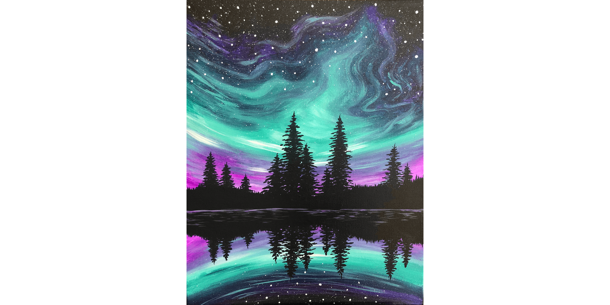 Aurora Reflections - Paint and Sip in Cincinnati | Classpop!\u2122