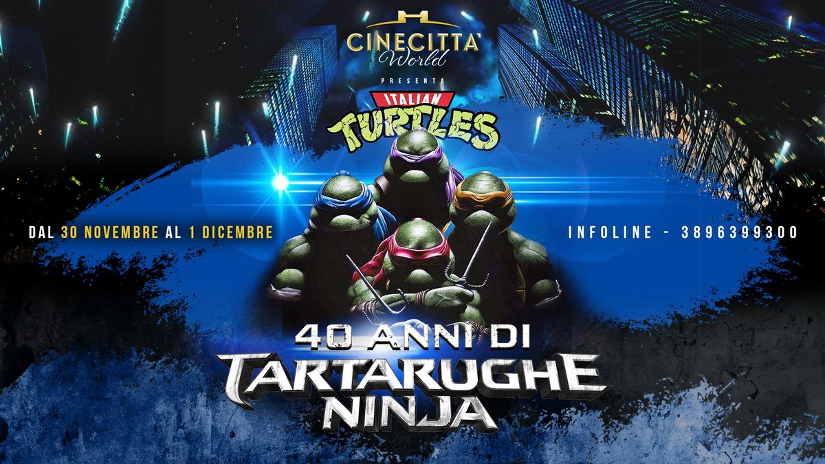 Tartarughe Ninja a Cinecitt\u00e0 World