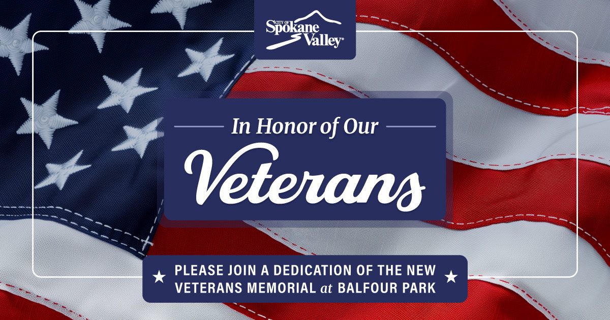 Veterans Memorial at Balfour Park Dedication