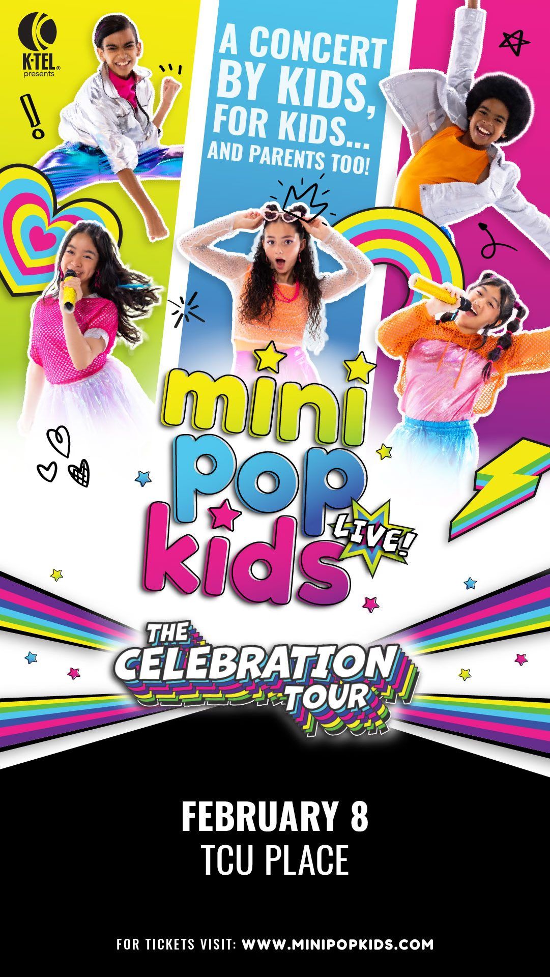 Mini Pop Kids Live! \u2013 The Celebration Tour