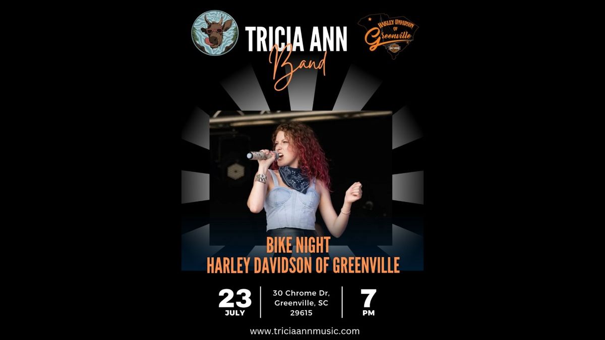 Tricia Ann Band Live at Bike Night Quaker Steak & Lube\/ Harley Davidson of Greenville