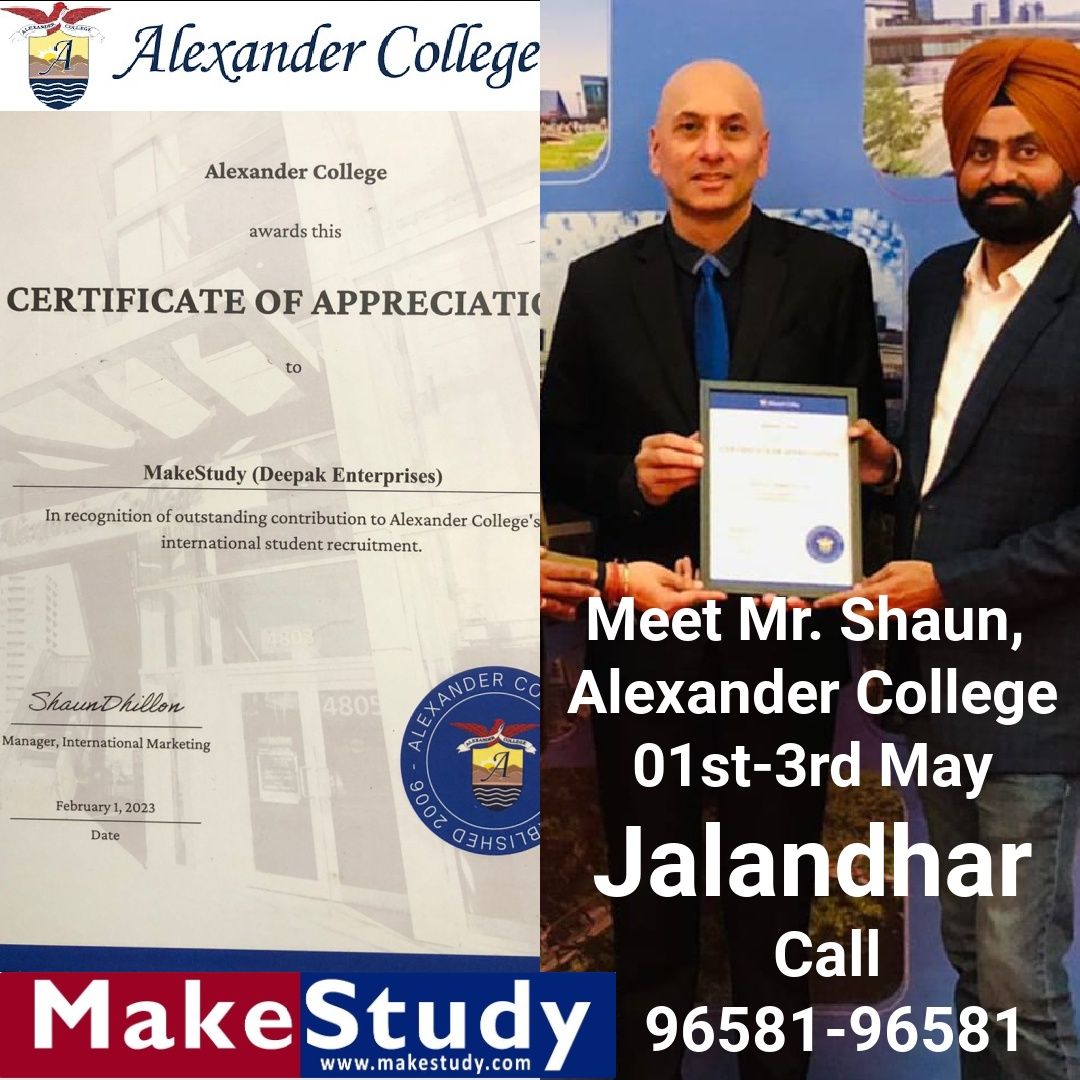 Meet Mr. Shaun Dhillon - Marketing & Enrolment Manager at Alexander College