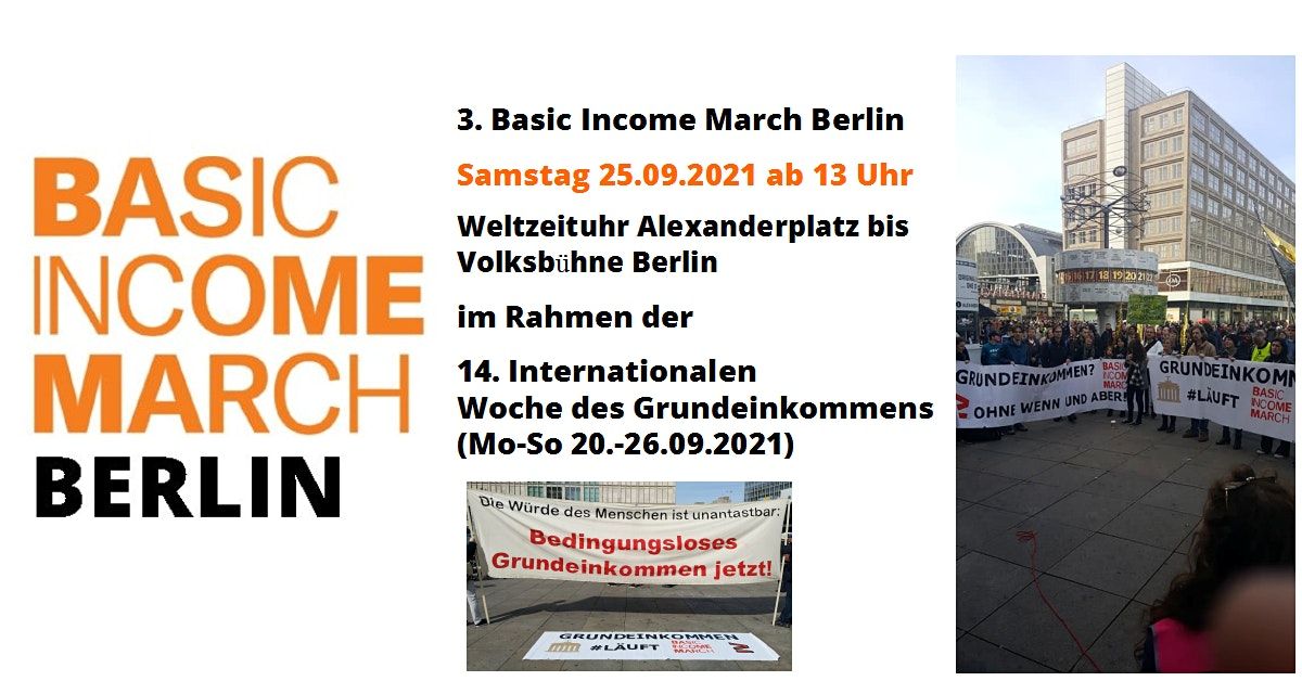 3. Basic Income March Berlin