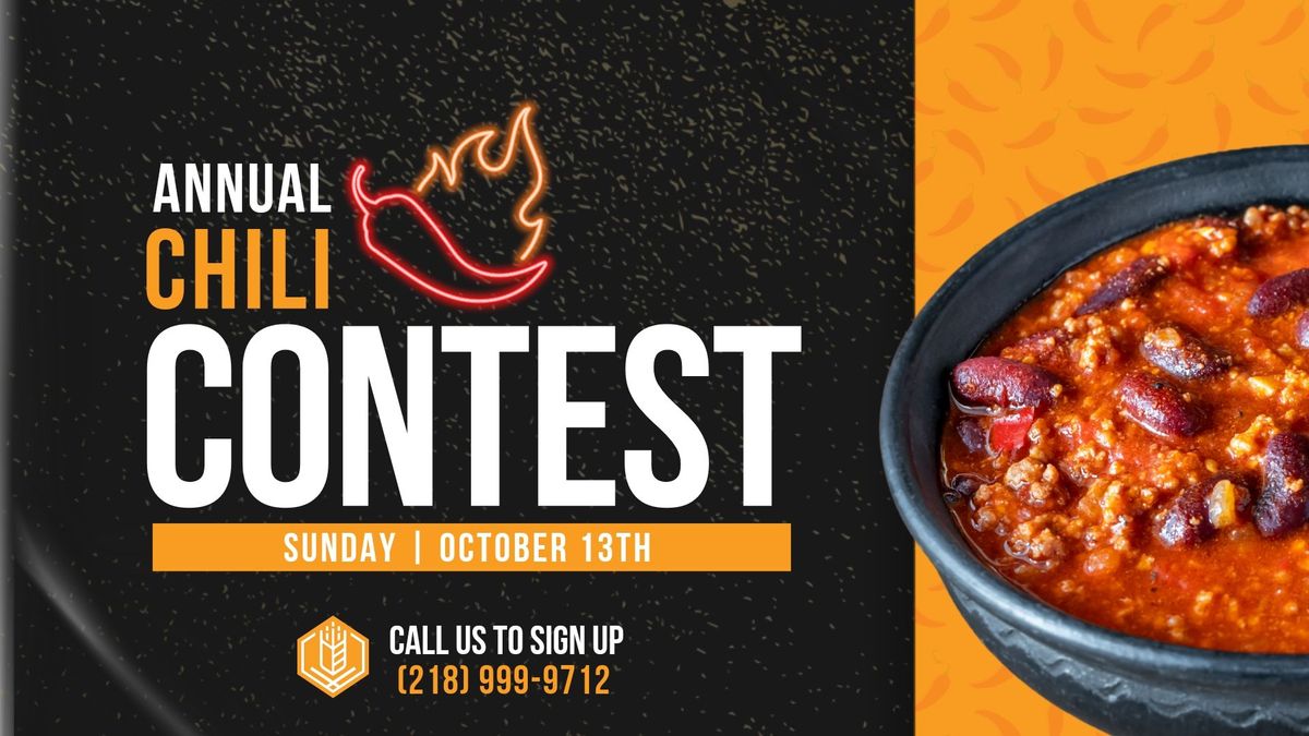 \ud83d\udd25 Annual Chili Contest at Rapids Brewing! \ud83d\udd25