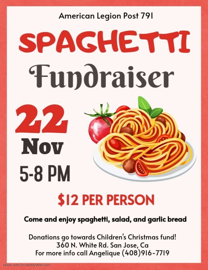 Spaghetti Fundraiser Dinner \ud83c\udf5d