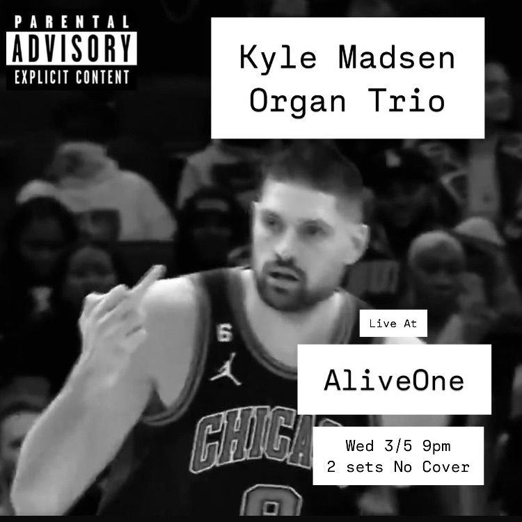 Kyle Madsen Organ Trio returns to AliveOne