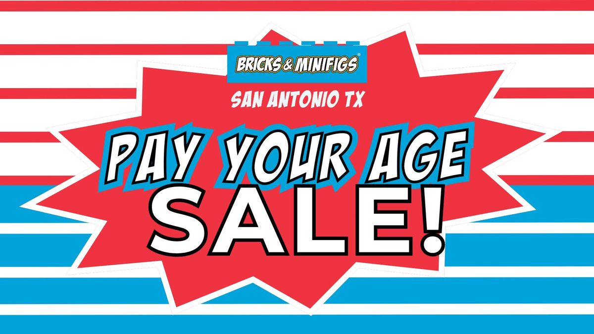 Pay Your Age Sale | Deeply Discounted Bulk LEGO