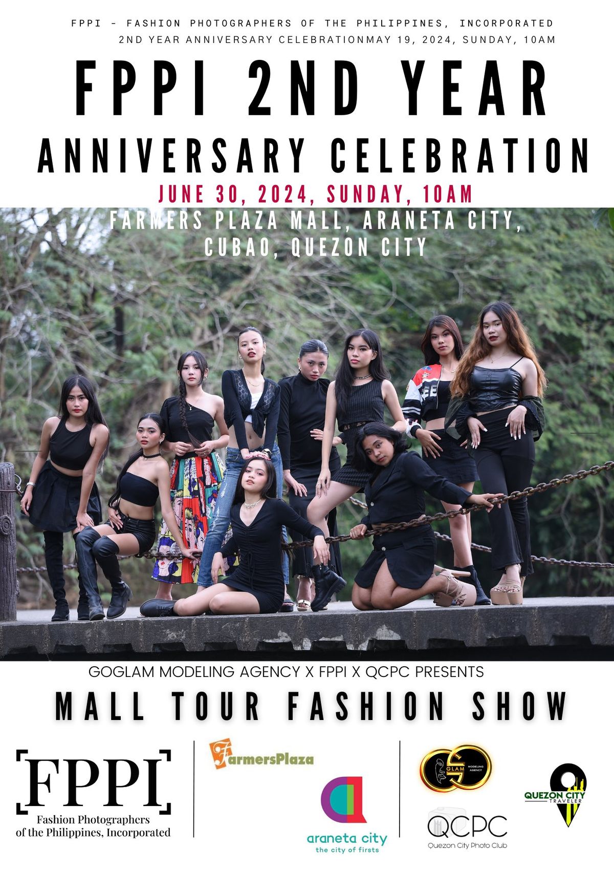 Join the 2nd Year Anniversary celebration of FPPI (Fashion Photographers of the Philippines, Incorpo