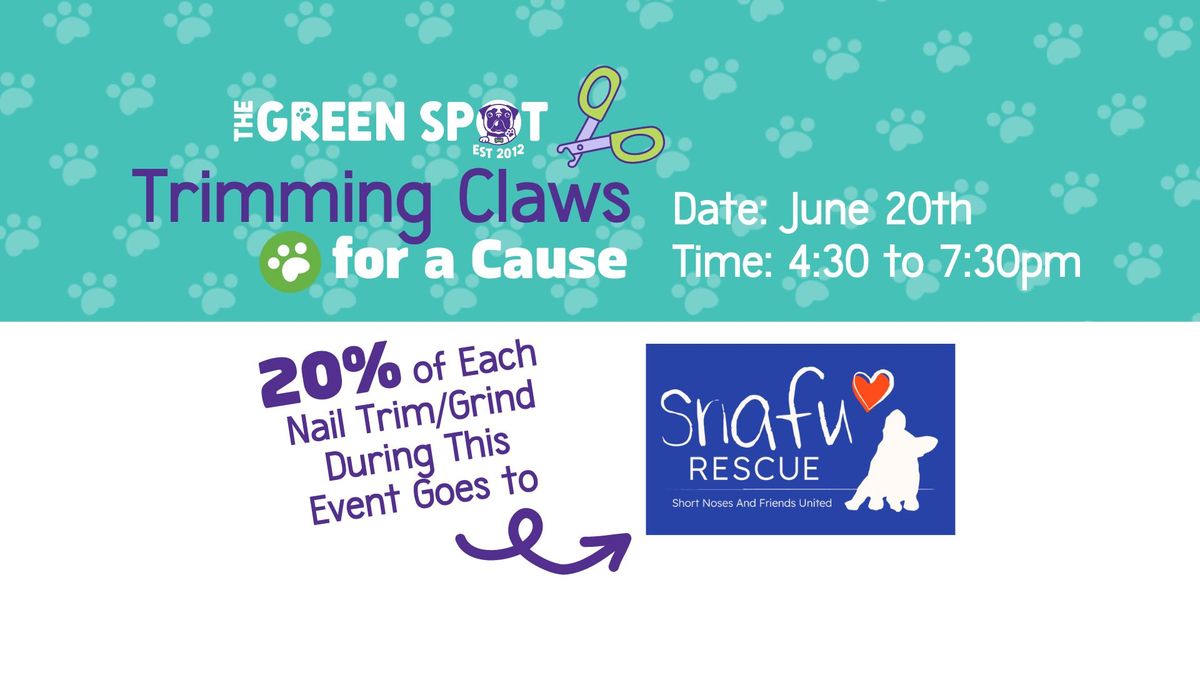 Trimming Claws For a Cause: Dog Nail Trim Clinic Benefitting Omaha\u2019s SNAFU Rescue