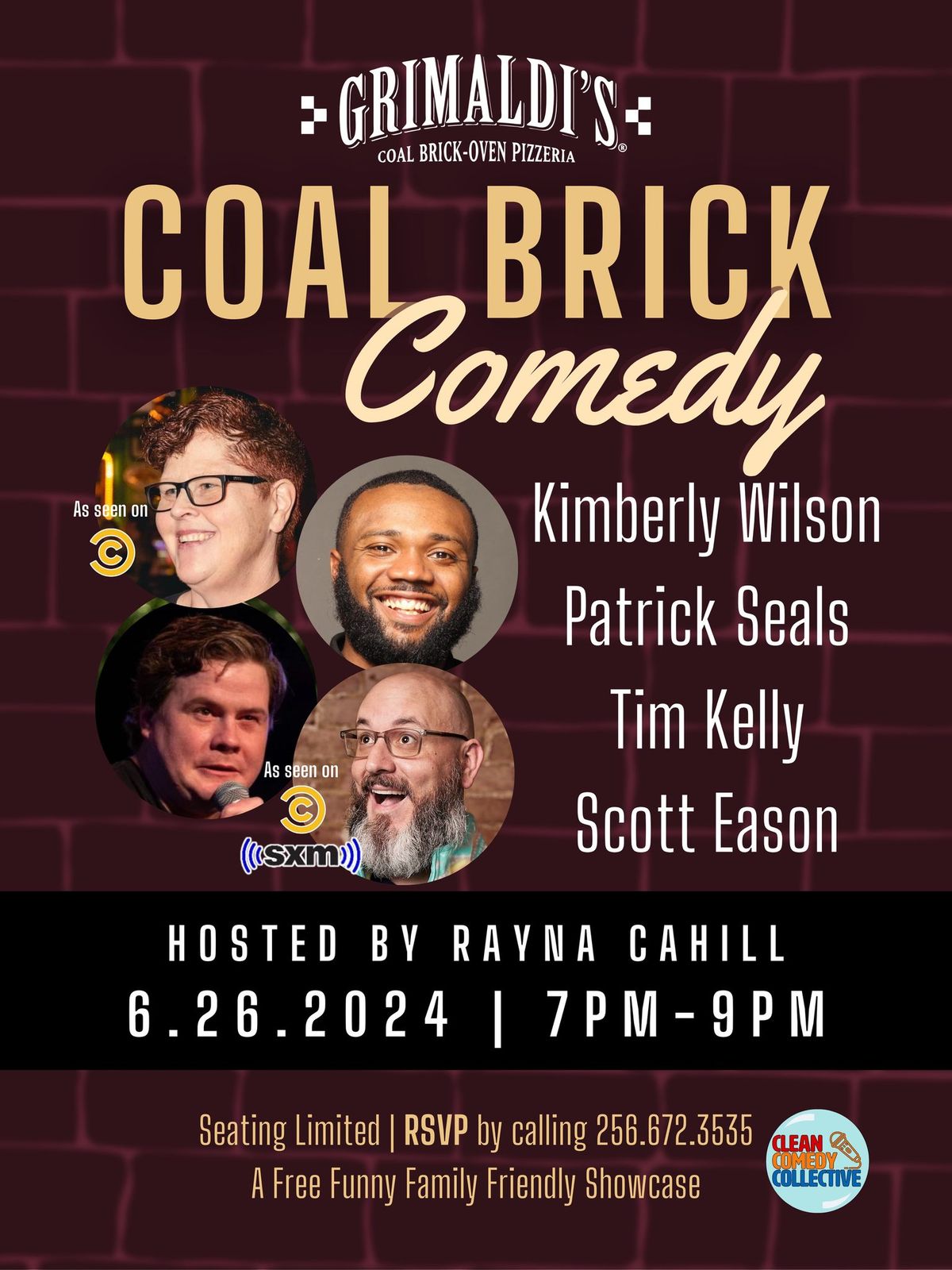 Coal Brick Comedy @ Grimaldi's