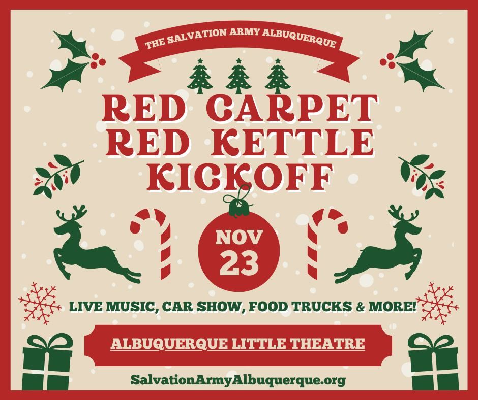 RED CARPET RED KETTLE KICKOFF