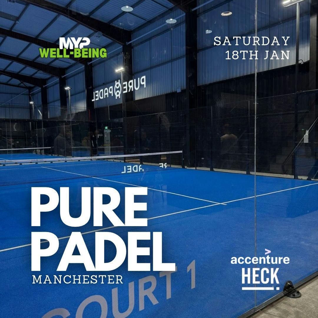 MYP Well-being Padel event @ Pure Padel - 18.01.25